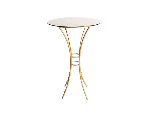 Mesa Bistrô Dourada